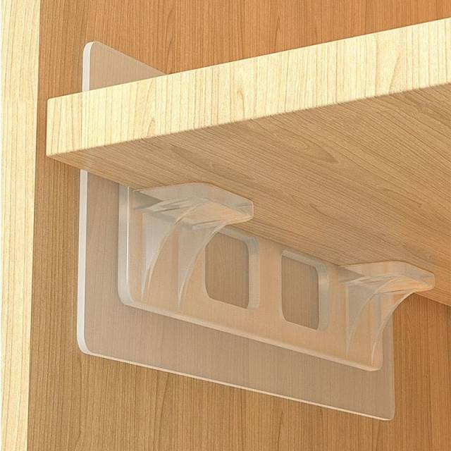 Soporte para estante autoadhesivo