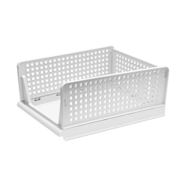 Estante cajonera plegable y apilable de plstico cocina bao XL
