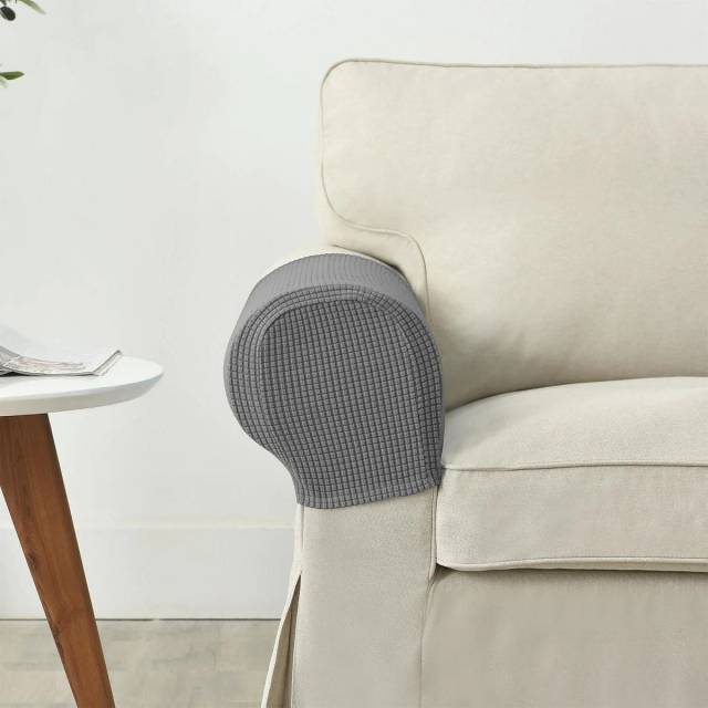 Funda reposabrazos de silln gris