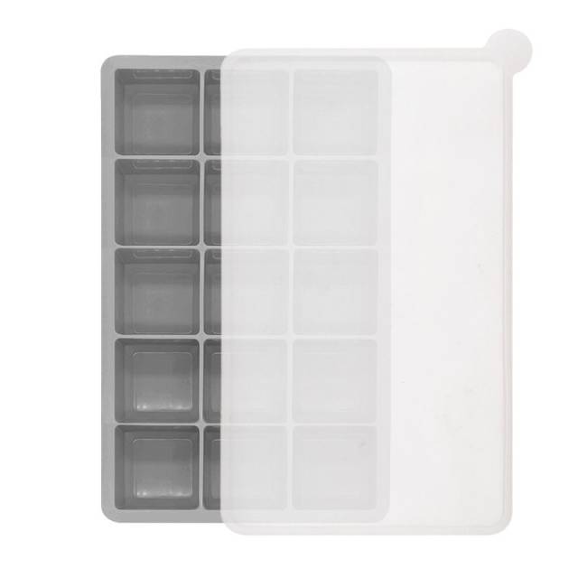 Cubetera hielera de silicona 15 cubos