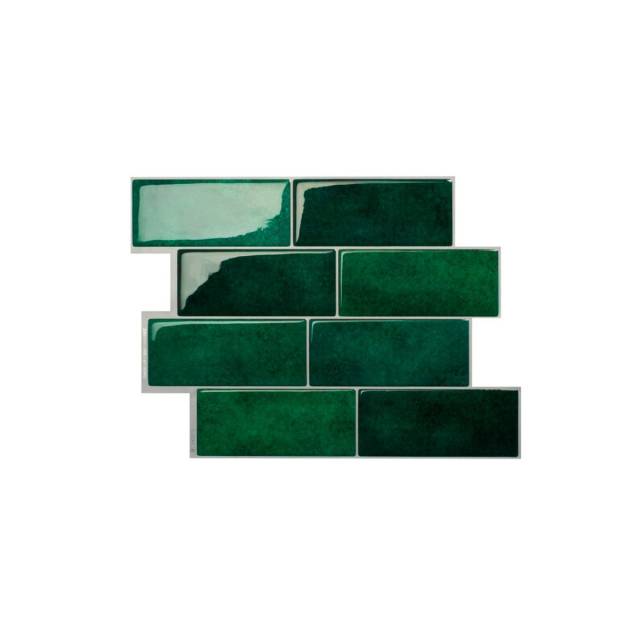 Azulejos adhesivos para cocina bao diseo ladrillo 10uds