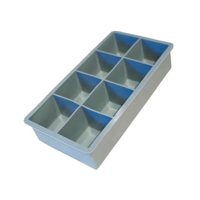 Cubetera hielera de silicona 8 cubos