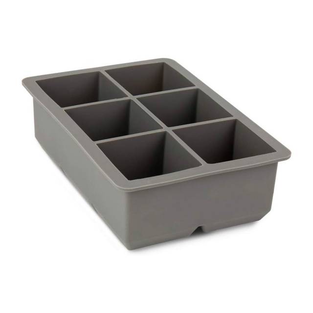 Cubetera hielera de silicona 6 cubos