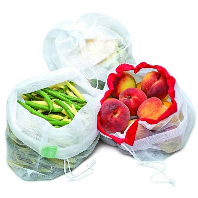 Bolsas de Malla Reutilizables Set de 5