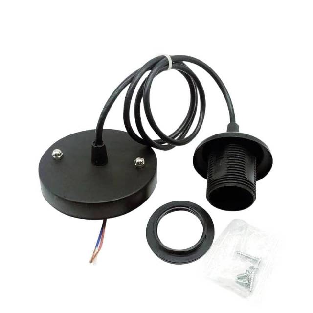Porta lampara con cable colgante E27