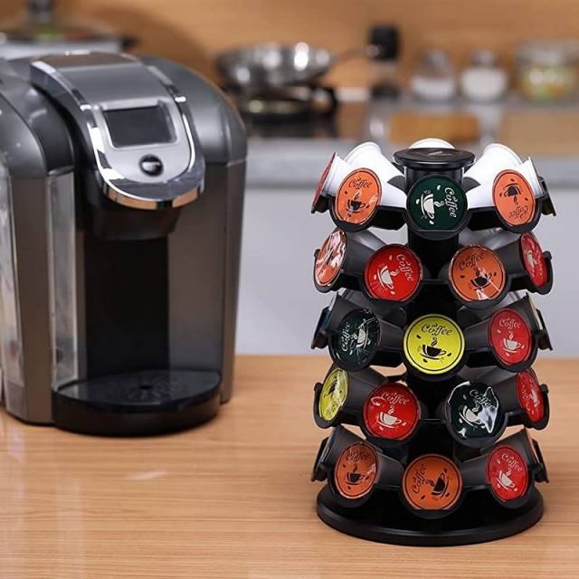 Soporte para 30 capsulas de cafe Nesspreso giratorio